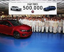 FIAT TIPO ДОЛАЄ РУБІЖ В 500 000 ПРОДАНИХ АВТОМОБІЛІВ.